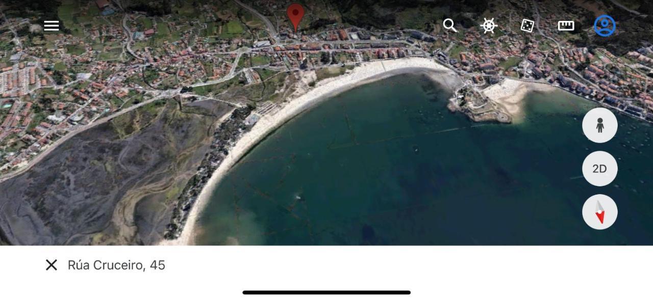 Coqueto O Cruceiro Lejlighed Baiona Eksteriør billede